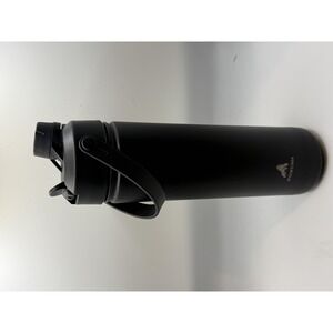 POWCAN Insulated Water Bottle 26 Oz Vacuum Stainless Steel Black Handle Lid